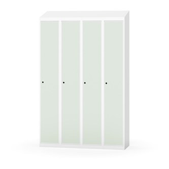 Novis vaatekaappi, vinokatto, 1:4, L120 cm