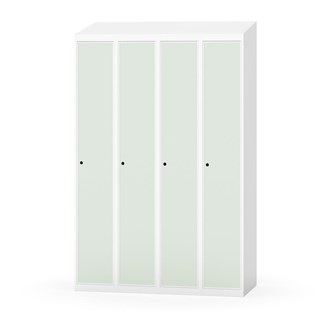 Novis vaatekaappi, vinokatto, 1:4, L120 cm