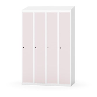 Novis vaatekaappi, vinokatto, 1:4, L120 cm