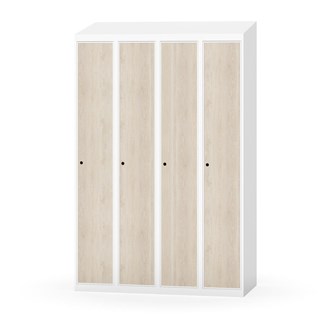 Novis vaatekaappi, vinokatto, 1:4, L120 cm