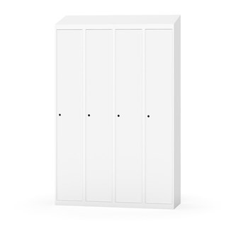 Novis vaatekaappi, vinokatto, 1:4, L120 cm