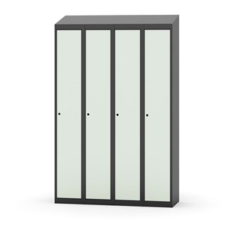 Novis vaatekaappi, vinokatto, 1:4, L120 cm