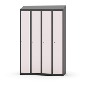 Novis vaatekaappi, vinokatto, 1:4, L120 cm