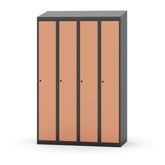 Novis vaatekaappi, vinokatto, 1:4, L120 cm