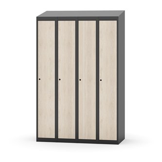 Novis vaatekaappi, vinokatto, 1:4, L120 cm