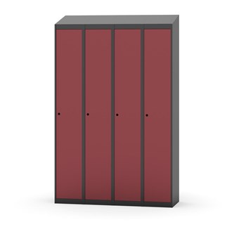 Novis vaatekaappi, vinokatto, 1:4, L120 cm