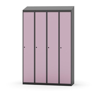 Novis vaatekaappi, vinokatto, 1:4, L120 cm