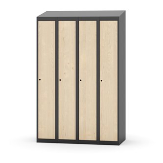 Novis vaatekaappi, vinokatto, 1:4, L120 cm