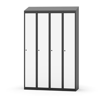 Novis vaatekaappi, vinokatto, 1:4, L120 cm