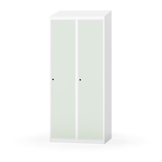 Novis vaatekaappi, vinokatto, 1:2, L80 cm