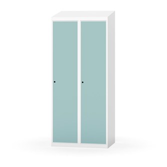 Novis vaatekaappi, vinokatto, 1:2, L80 cm