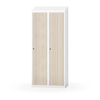 Novis vaatekaappi, vinokatto, 1:2, L80 cm
