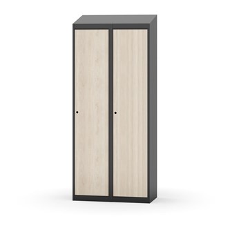 Novis vaatekaappi, vinokatto, 1:2, L80 cm