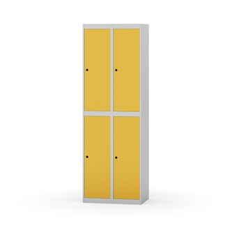 Novis vaatekaappi, tasakatto, 2:2, L60 cm