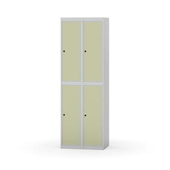 Novis vaatekaappi, tasakatto, 2:2, L60 cm