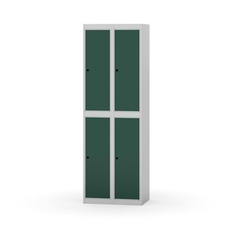 Novis vaatekaappi, tasakatto, 2:2, L60 cm