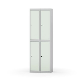 Novis vaatekaappi, tasakatto, 2:2, L60 cm