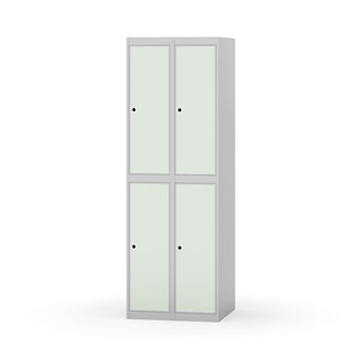 Novis vaatekaappi, tasakatto, 2:2, L60 cm