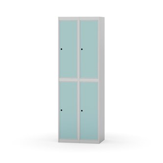 Novis vaatekaappi, tasakatto, 2:2, L60 cm