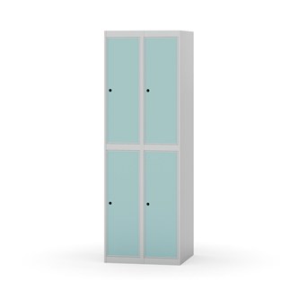 Novis vaatekaappi, tasakatto, 2:2, L60 cm