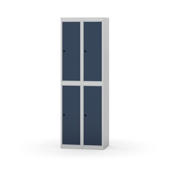 Novis vaatekaappi, tasakatto, 2:2, L60 cm