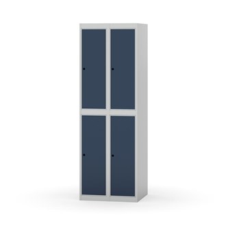 Novis vaatekaappi, tasakatto, 2:2, L60 cm