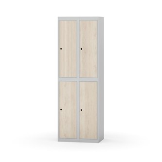 Novis vaatekaappi, tasakatto, 2:2, L60 cm