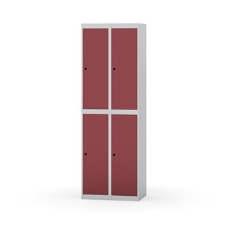 Novis vaatekaappi, tasakatto, 2:2, L60 cm
