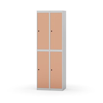 Novis vaatekaappi, tasakatto, 2:2, L60 cm