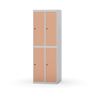 Novis vaatekaappi, tasakatto, 2:2, L60 cm