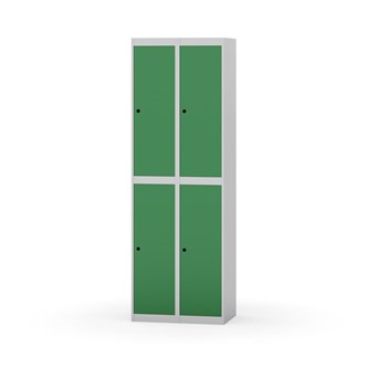 Novis vaatekaappi, tasakatto, 2:2, L60 cm