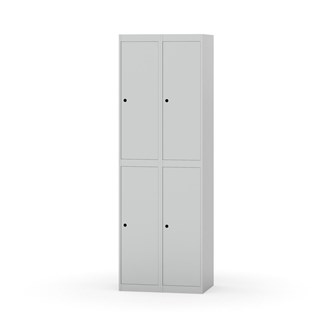 Novis vaatekaappi, tasakatto, 2:2, L60 cm