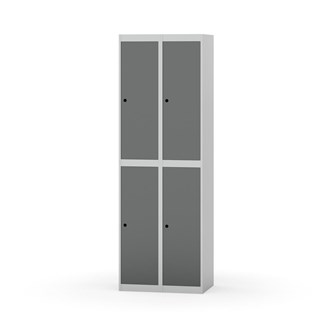Novis vaatekaappi, tasakatto, 2:2, L60 cm