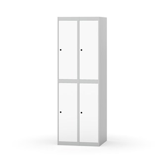 Novis vaatekaappi, tasakatto, 2:2, L60 cm