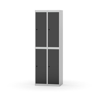 Novis vaatekaappi, tasakatto, 2:2, L60 cm