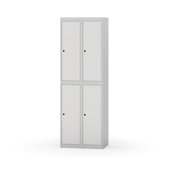 Novis vaatekaappi, tasakatto, 2:2, L60 cm
