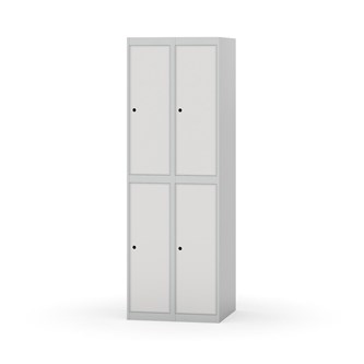 Novis vaatekaappi, tasakatto, 2:2, L60 cm