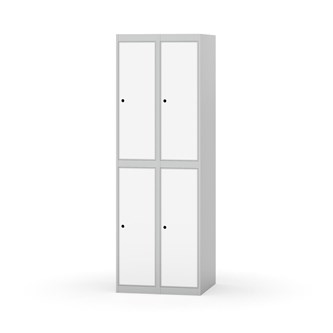 Novis vaatekaappi, tasakatto, 2:2, L60 cm