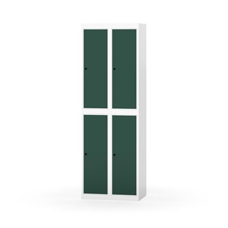 Novis vaatekaappi, tasakatto, 2:2, L60 cm