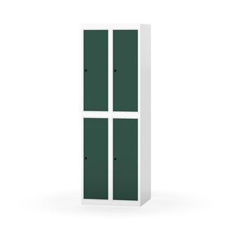 Novis vaatekaappi, tasakatto, 2:2, L60 cm