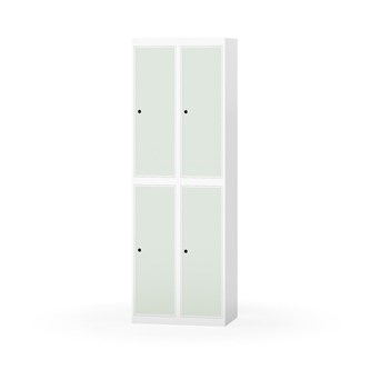 Novis vaatekaappi, tasakatto, 2:2, L60 cm