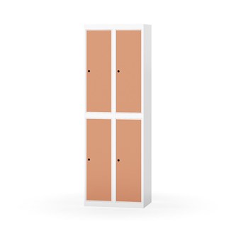 Novis vaatekaappi, tasakatto, 2:2, L60 cm