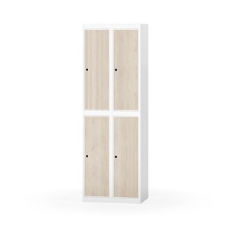 Novis vaatekaappi, tasakatto, 2:2, L60 cm