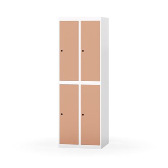 Novis vaatekaappi, tasakatto, 2:2, L60 cm