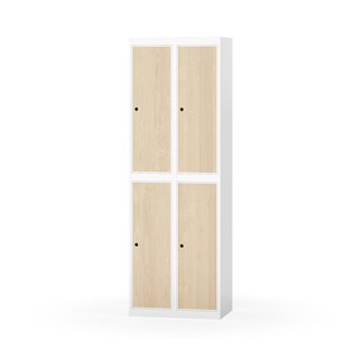 Novis vaatekaappi, tasakatto, 2:2, L60 cm