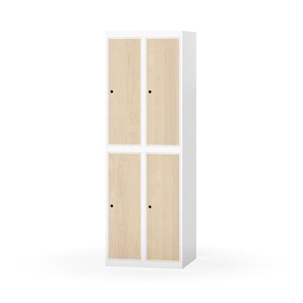 Novis vaatekaappi, tasakatto, 2:2, L60 cm