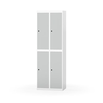Novis vaatekaappi, tasakatto, 2:2, L60 cm