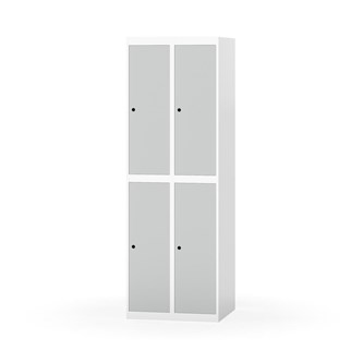 Novis vaatekaappi, tasakatto, 2:2, L60 cm
