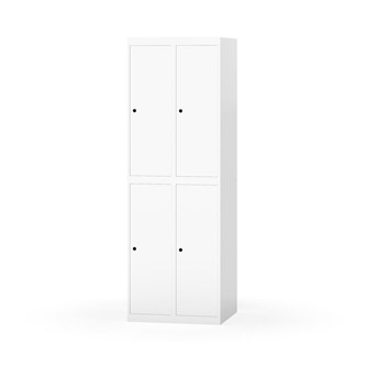 Novis vaatekaappi, tasakatto, 2:2, L60 cm