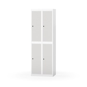 Novis vaatekaappi, tasakatto, 2:2, L60 cm